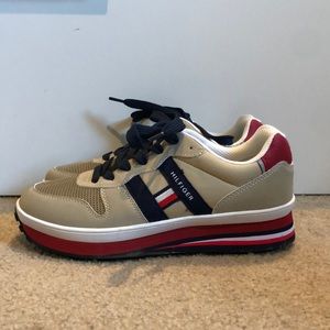 Tommy Hilfiger Signature Suede Sneakers.